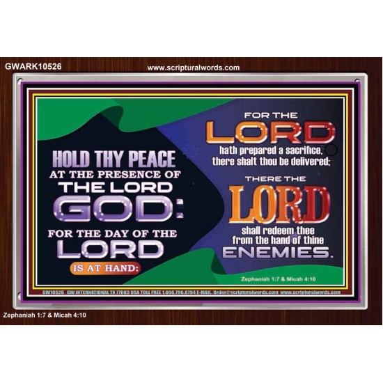 THE DAY OF THE LORD IS AT HAND  Church Picture  GWARK10526  