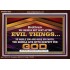 DO NOT LUST AFTER EVIL THINGS  Children Room Wall Acrylic Frame  GWARK10527  "33X25"