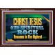 CHRIST JESUS OUR ROCK HOSANNA IN THE HIGHEST  Ultimate Inspirational Wall Art Acrylic Frame  GWARK10529  