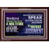 DO NOT FOLLOW MULTITUDE TO DO EVIL  Eternal Power Acrylic Frame  GWARK10534  "33X25"