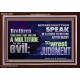 DO NOT FOLLOW MULTITUDE TO DO EVIL  Eternal Power Acrylic Frame  GWARK10534  