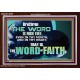 THE WORD IS NIGH THEE  Christian Quotes Acrylic Frame  GWARK10555  