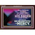 THE LORD DELIGHTETH IN MERCY  Contemporary Christian Wall Art Acrylic Frame  GWARK10564  "33X25"