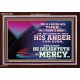 THE LORD DELIGHTETH IN MERCY  Contemporary Christian Wall Art Acrylic Frame  GWARK10564  