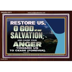 GOD OF OUR SALVATION  Scripture Wall Art  GWARK10573  "33X25"