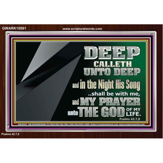 DEEP CALLETH UNTO DEEP  Modern Wall Art  GWARK10591  