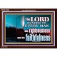THE LORD RENDER TO EVERY MAN HIS RIGHTEOUSNESS AND FAITHFULNESS  Custom Contemporary Christian Wall Art  GWARK10605  