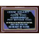 I WILL GIVE YOU A NEW HEART AND NEW SPIRIT  Bible Verse Wall Art  GWARK10633  