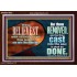 THIS MOUNTAIN BE THOU REMOVED AND BE CAST INTO THE SEA  Ultimate Inspirational Wall Art Acrylic Frame  GWARK10653  "33X25"