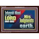 JEHOVAH NISSI IS THE LORD OUR GOD  Sanctuary Wall Acrylic Frame  GWARK10661  
