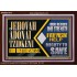 JEHOVAH ADONAI TZIDKENU OUR RIGHTEOUSNESS EVER PRESENT HELP  Unique Scriptural Acrylic Frame  GWARK10711  "33X25"