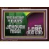 THE ANCIENT OF DAYS JEHOVAHNISSI THE LORD OUR GOD  Scriptural Décor  GWARK10731  "33X25"