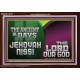 THE ANCIENT OF DAYS JEHOVAHNISSI THE LORD OUR GOD  Scriptural Décor  GWARK10731  