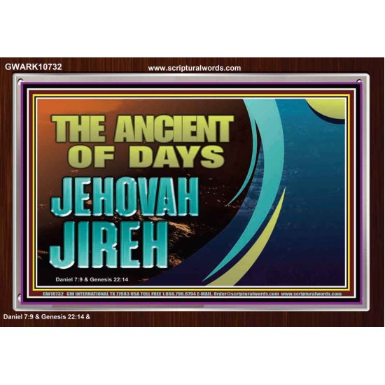 THE ANCIENT OF DAYS JEHOVAH JIREH  Scriptural Décor  GWARK10732  