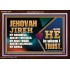 JEHOVAH JIREH OUR GOODNESS FORTRESS HIGH TOWER DELIVERER AND SHIELD  Scriptural Acrylic Frame Signs  GWARK10747  "33X25"