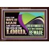 THE WAYS OF MAN ARE BEFORE THE EYES OF THE LORD  Contemporary Christian Wall Art Acrylic Frame  GWARK10765  "33X25"