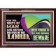 THE WAYS OF MAN ARE BEFORE THE EYES OF THE LORD  Contemporary Christian Wall Art Acrylic Frame  GWARK10765  