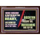 KNOWLEDGE IS PLEASANT UNTO THY SOUL UNDERSTANDING SHALL KEEP THEE  Bible Verse Acrylic Frame  GWARK10772  