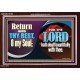 THE LORD HATH DEALT BOUNTIFULLY WITH THEE  Contemporary Christian Art Acrylic Frame  GWARK10792  