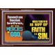 WHATSOEVER IS NOT OF FAITH IS SIN  Contemporary Christian Paintings Acrylic Frame  GWARK10793  