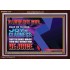 MAKE ME TO HEAR JOY AND GLADNESS  Bible Verse Acrylic Frame  GWARK11737  "33X25"