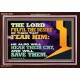 THE LORD FULFIL THE DESIRE OF THEM THAT FEAR HIM  Church Office Acrylic Frame  GWARK12032  