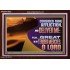 CONSIDER MINE AFFLICTION O LORD  Christian Artwork Glass Acrylic Frame  GWARK12052  "33X25"