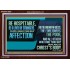 BE A LOVER OF STRANGERS WITH BROTHERLY AFFECTION FOR THE UNKNOWN GUEST  Bible Verse Wall Art  GWARK12068  "33X25"