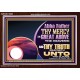 ABBA FATHER THY MERCY IS GREAT ABOVE THE HEAVENS  Contemporary Christian Paintings Acrylic Frame  GWARK12084  