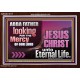 THE MERCY OF OUR LORD JESUS CHRIST UNTO ETERNAL LIFE  Christian Quotes Acrylic Frame  GWARK12117  