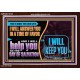 I WILL ANSWER YOU IN A TIME OF FAVOUR  Unique Bible Verse Acrylic Frame  GWARK12143  
