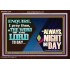 THE WORD OF THE LORD TO DAY  New Wall Décor  GWARK12151  "33X25"