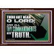 ALL THY COMMANDMENTS ARE TRUTH O LORD  Inspirational Bible Verse Acrylic Frame  GWARK12164  
