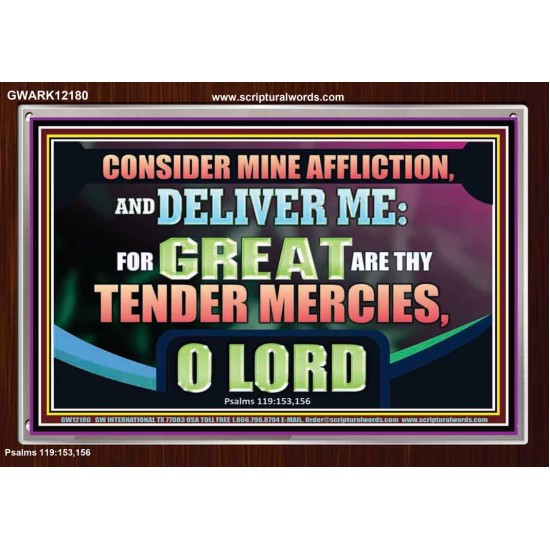 GREAT ARE THY TENDER MERCIES O LORD  Unique Scriptural Picture  GWARK12180  