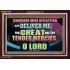 GREAT ARE THY TENDER MERCIES O LORD  Unique Scriptural Picture  GWARK12180  "33X25"