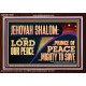 JEHOVAH SHALOM THE LORD OUR PEACE PRINCE OF PEACE  Righteous Living Christian Acrylic Frame  GWARK12251  
