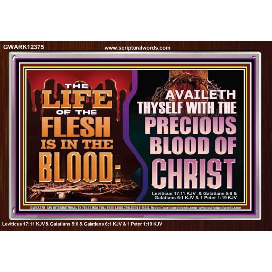 AVAILETH THYSELF WITH THE PRECIOUS BLOOD OF CHRIST  Children Room  GWARK12375  