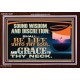 SOUND WISDOM AND DISCRETION SHALL BE LIFE UNTO THY SOUL  Children Room Wall Acrylic Frame  GWARK12407  