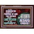 CHOSEN ACCORDING TO THE PURPOSE OF GOD THE FATHER THROUGH SANCTIFICATION OF THE SPIRIT  Church Acrylic Frame  GWARK12432  "33X25"
