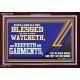 BLESSED IS HE THAT WATCHETH AND KEEPETH HIS GARMENTS  Bible Verse Acrylic Frame  GWARK12704  
