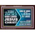THE LAMB OF GOD OUR LORD JESUS CHRIST  Acrylic Frame Scripture   GWARK12706  "33X25"