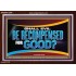 SHALL EVIL BE RECOMPENSED FOR GOOD  Scripture Acrylic Frame Signs  GWARK12708  "33X25"
