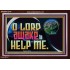 O LORD AWAKE TO HELP ME  Christian Quote Acrylic Frame  GWARK12718  "33X25"