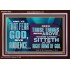 THE RIGHT HAND OF GOD  Church Office Acrylic Frame  GWARK13063  "33X25"