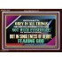 SERVANTS OBEY IN ALL THINGS YOUR MASTERS  Ultimate Power Acrylic Frame  GWARK13078  "33X25"
