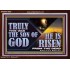 TRULY THIS WAS THE SON OF GOD HE IS RISEN FROM THE DEAD  Sanctuary Wall Acrylic Frame  GWARK13092  "33X25"