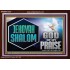 JEHOVAH SHALOM GOD OF MY PRAISE  Christian Wall Art  GWARK13121  "33X25"