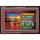 STRENGTHEN MY HANDS THIS DAY O GOD  Ultimate Inspirational Wall Art Acrylic Frame  GWARK9548  
