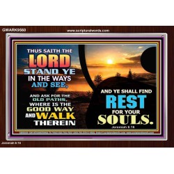 STAND YE IN THE WAYS OF JESUS CHRIST  Eternal Power Picture  GWARK9560  "33X25"