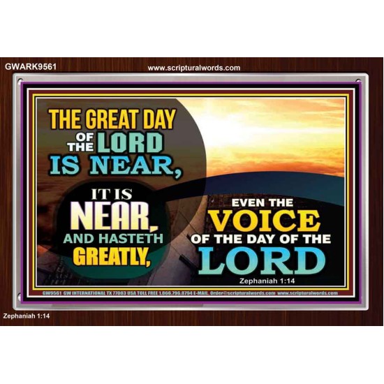 THE GREAT DAY OF THE LORD IS NEARER  Church Picture  GWARK9561  